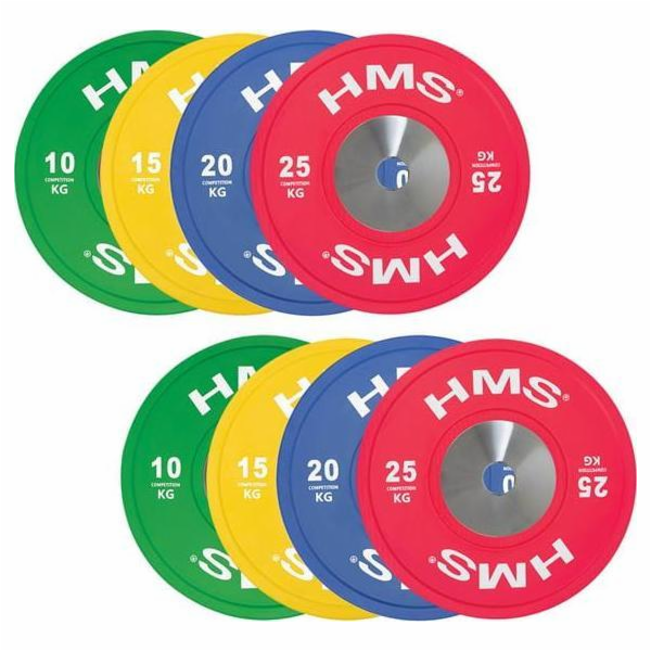 HMS Sada olympijských plátů Nárazník TBR PROFI SET HMS 14...