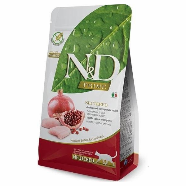 N&D GF Prime Cat Adult Chicken & Pomegranate 5 kg