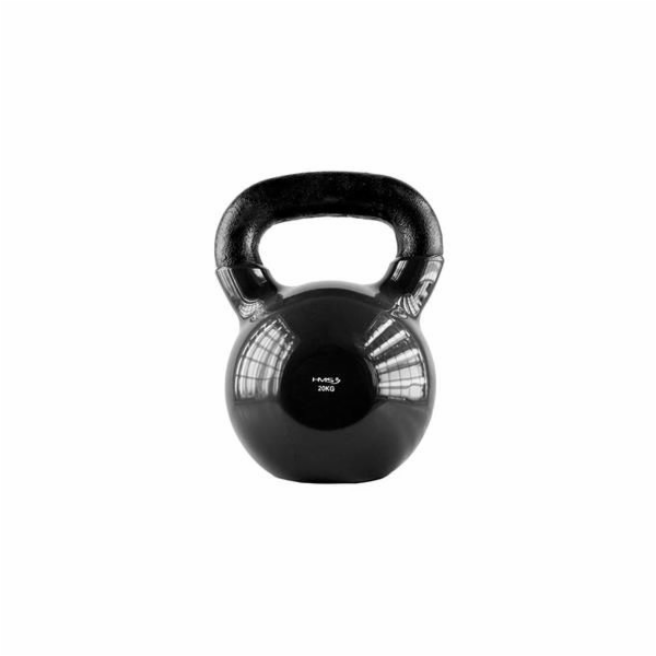 Kettlebell HMS KNV20 gumowany 20 kg