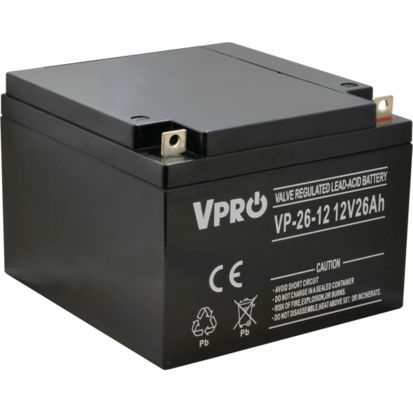 VOLT POLSKA BATERIE AGM VPRO 12V 26 AH