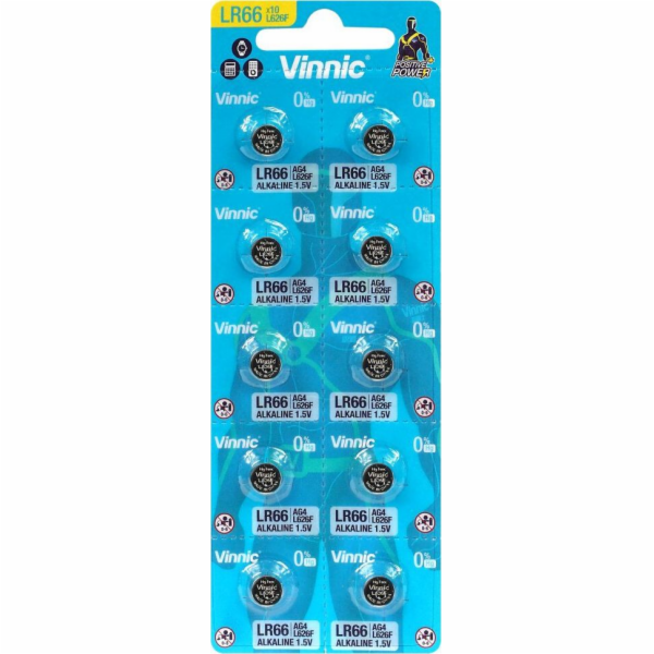 Alkaline mini battery Vinnic G4 / AG4 / L626 / SR626 / 37...
