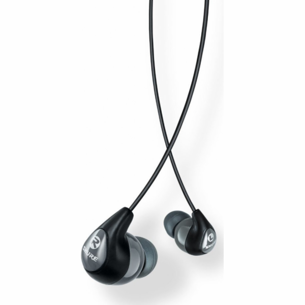 Shure SE112-GR Sluchátka Kabel Do ucha Hovory/hudba Černá...
