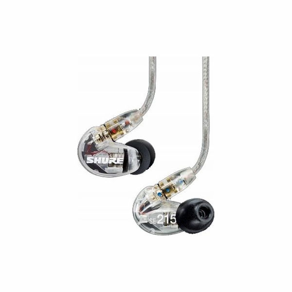 Shure SE215 Pro Sluchátka s mikrofonem Kabel Do ucha Jevi...