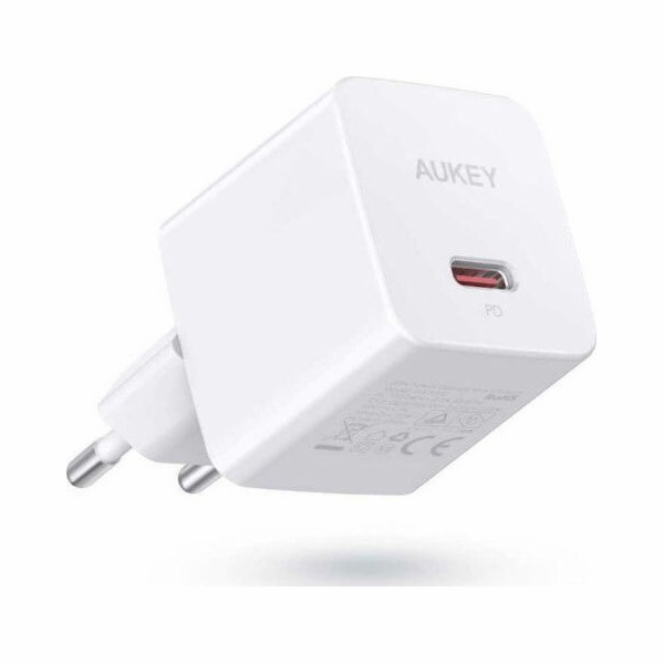 PA-Y20S White Mini Charger 1xUSB-C 20W PD Power Delivery