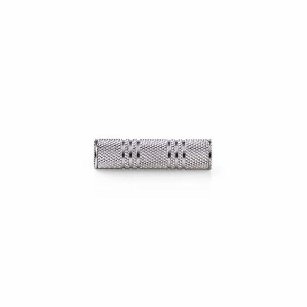 Adaptér NEDIS 3,5 mm F, 3,5 mm F, stříbrný CAGB22950ME