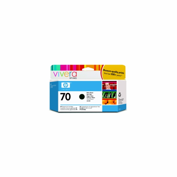 HP no 70 - černá inkoustová kazeta C9448A