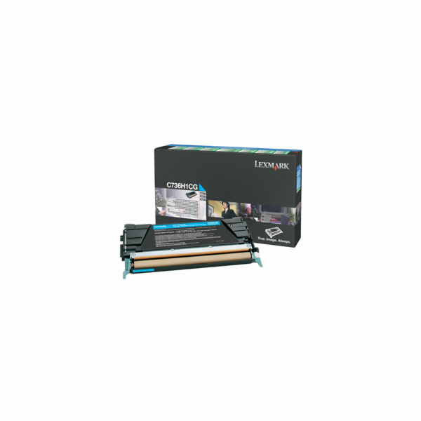 Lexmark C736, X736, X738 Cyan High Yield Return Programme...