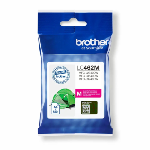 BROTHER INK LC-462M - magenta - cca 550stran, pro MFC-J23...