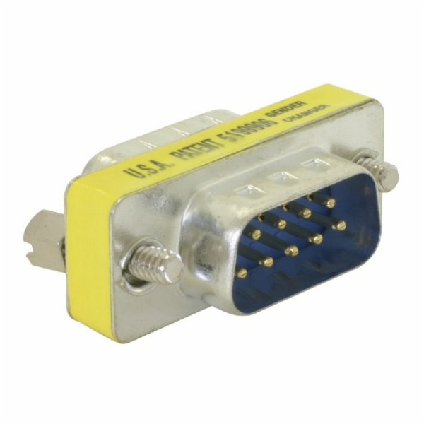 Delock Adaptér DB9 samec/samec