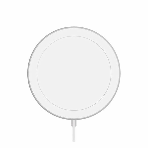 ER Bezdrátová Magsafe nabíjecí podložka  15W bílá