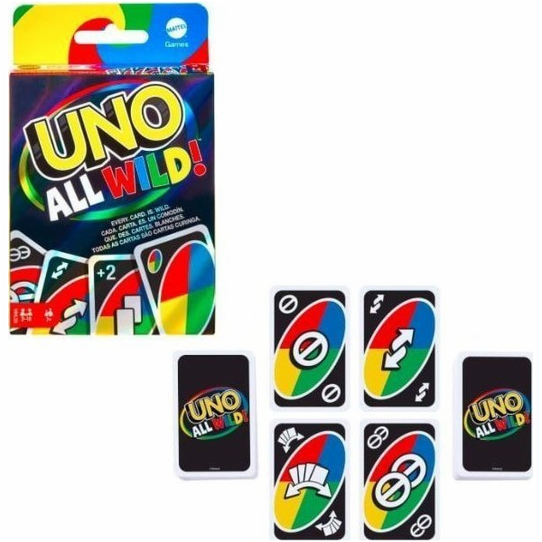 Hra UNO All Wild Wild Cards