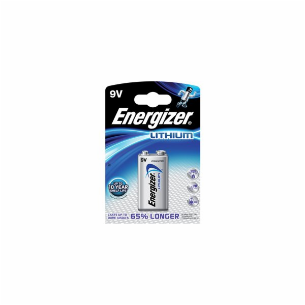 ENERGIZER Ultimate Lithium 9V Block 1 ks v blistru