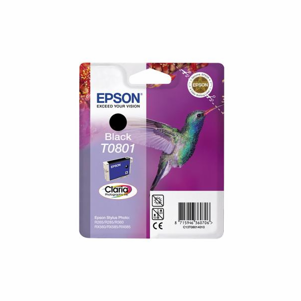 Epson cartridge cerna T 080                     T 0801