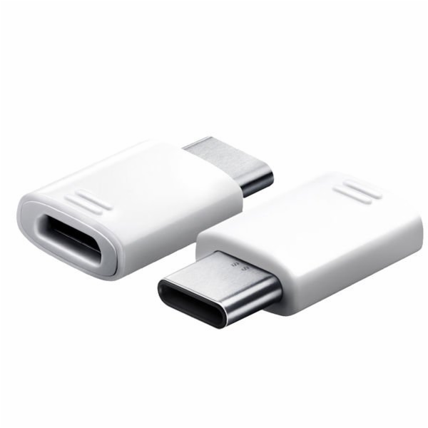 Samsung adaptér EE-GN930, USB-C / micro USB, bílá, (bulk)