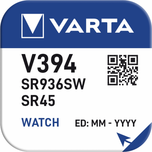 Varta Professional V394, baterie