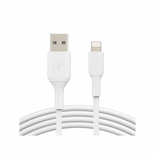 Belkin CAA001bt1MWH USB-A - Lightning, 1m, bílý Belkin Li...
