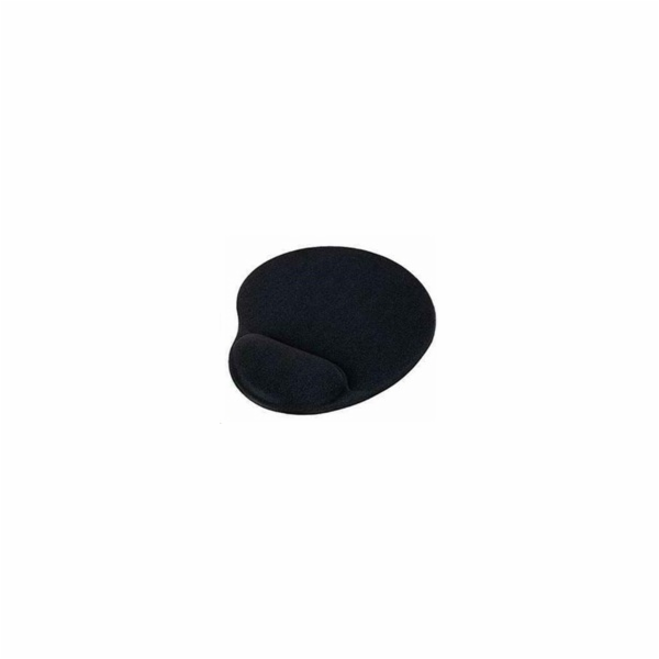Podložka pod myš ergonomická, gelová, pro praváky, černá