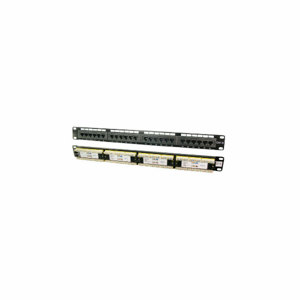 LOGILINK NP0004 LOGILINK - Patch panel UTP CAT6 24-porty ...