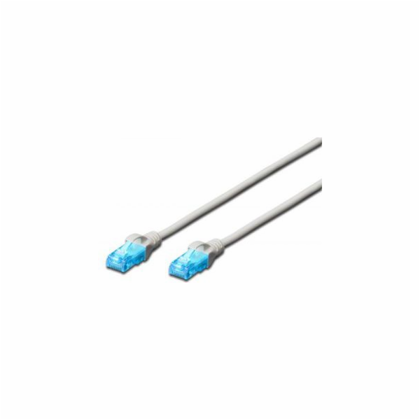 Digitus CAT 5e F-UTP patch cable, PVC AWG 26/7, length 5 ...