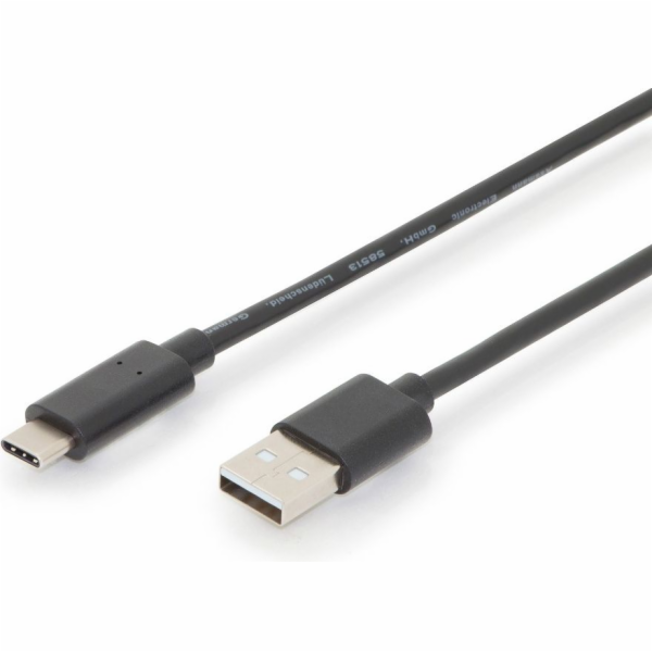Digitus Připojovací kabel USB typu C, typ C na A M/M, 3,0...