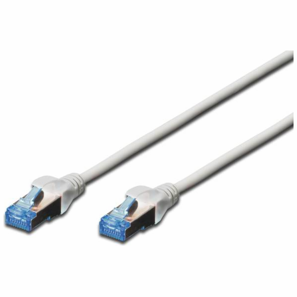 Digitus CAT 5e F-UTP patch cable, PVC AWG 26/7, length 10...