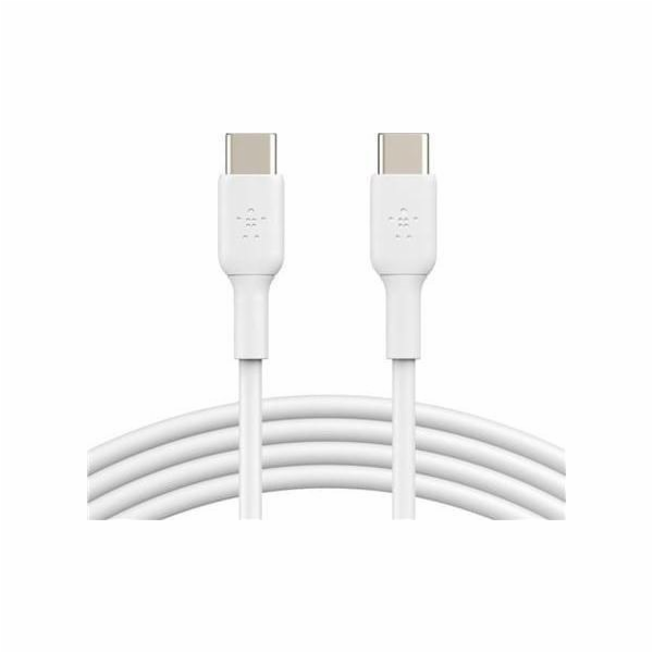 Belkin USB-C na USB-C kabel, 2m, bílý