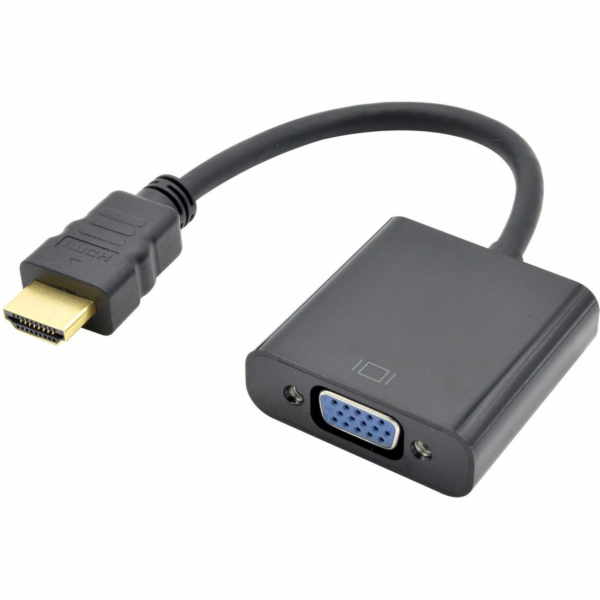 VGA F-HDMI M adaptér 15 cm.