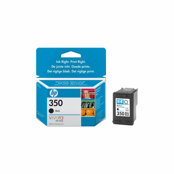 HP CB 335 EE ink cartridge black No. 350