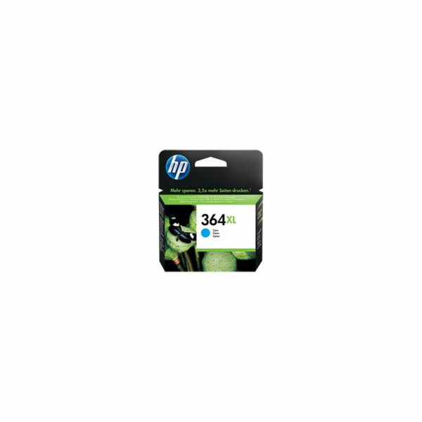 HP (364XL) - azurová inkoustová kazeta, CB323EE originál