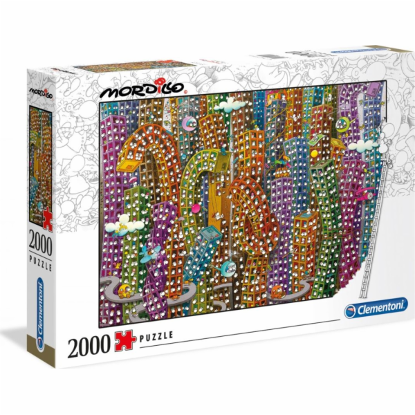 Clementoni Mordillo :The Jungle 2000 dílů