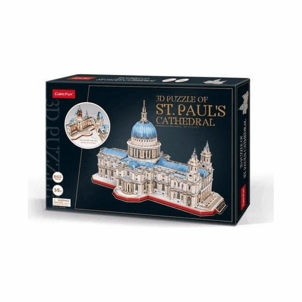 Cubicfun 3D puzzle Katedrála sv Paul v Londýně 20270