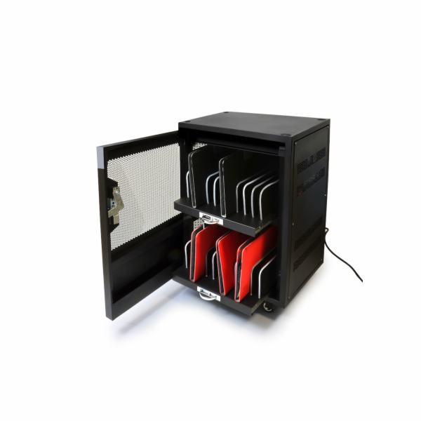 PORT CONNECT CHARGING CABINET 20 UNITS, černý a béžový