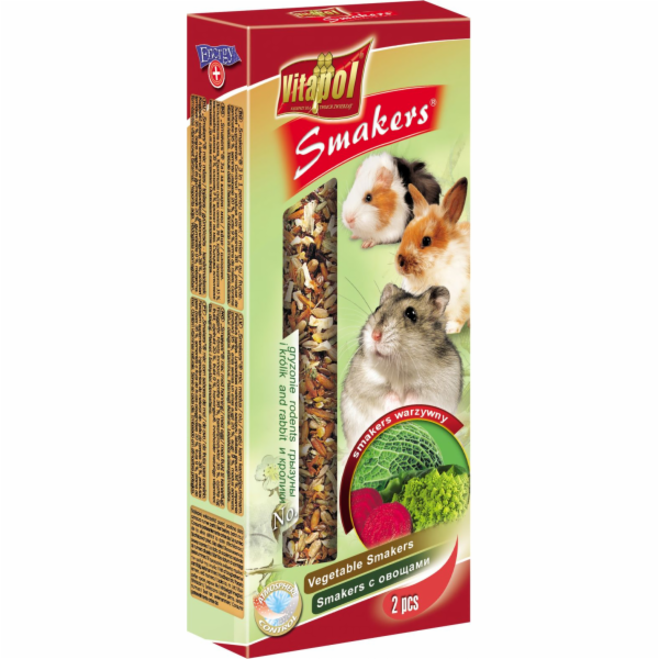 Vitapol vegetable flasks for rodents - 2 pcs - 90 g