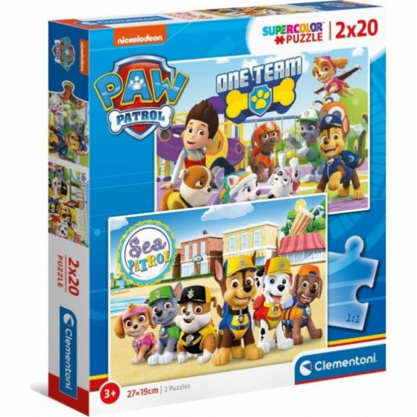 Clementoni Puzzle 2x20el Paw Patrol (24779)