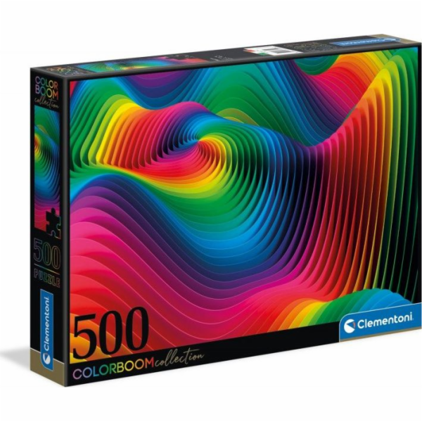 Clementoni Puzzle 500el barevný boom Waves. Vlny 35093