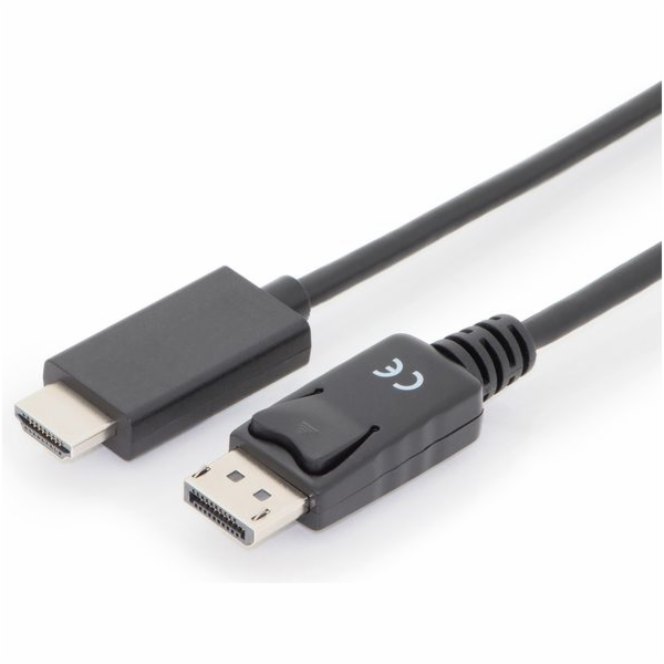 DIGITUS DisplayPort Adaptercable DP-HDMI Typ A 3m AK-3403...