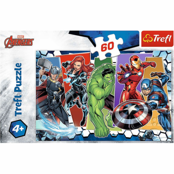 Puzzle 60 dílků Invincible Avengers