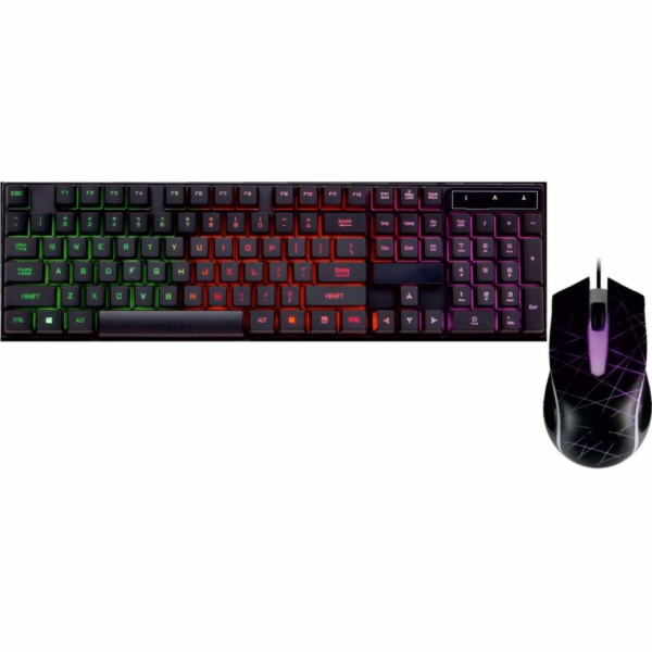 Sada klávesnice + Art Mouse USB: Podsvícená klávesnice + ...