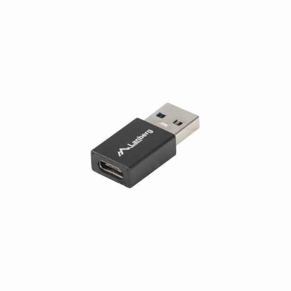 Lanberg USB A USB adaptér – USB C černý (AD-UC-UA-01)