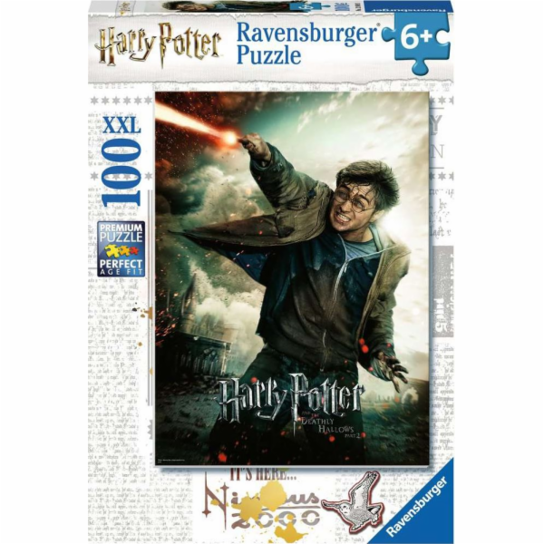 Puzzle 100 dílků XXL Harry Potter Wingardium Leviosa