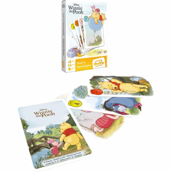 Peter and Memo karty Medvídek Pú