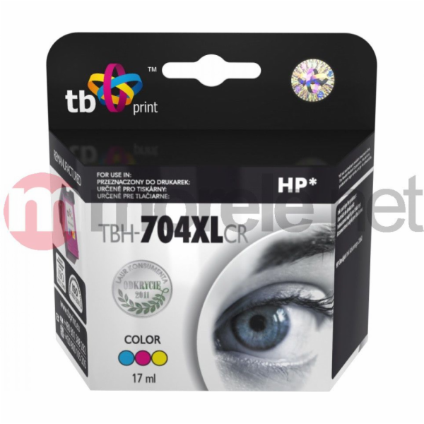 Inkoust TB TBH-704XLCR (HP CN693AE)
