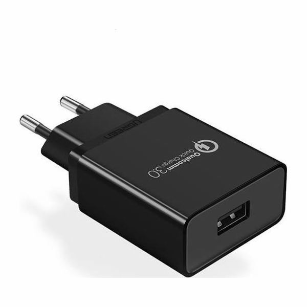 UGREEN USB-A QC 3.0 18W Wall Charger-EU Black