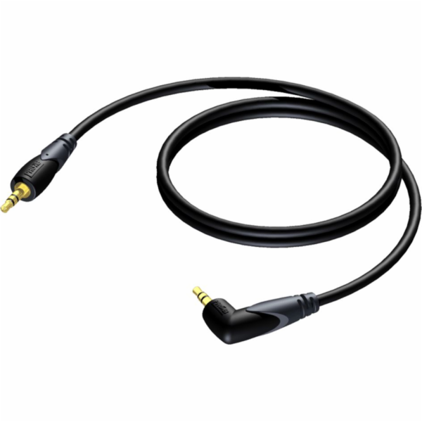 3,5mm jack samčí stereo kabel – 3,5mm jack úhlový samec s...