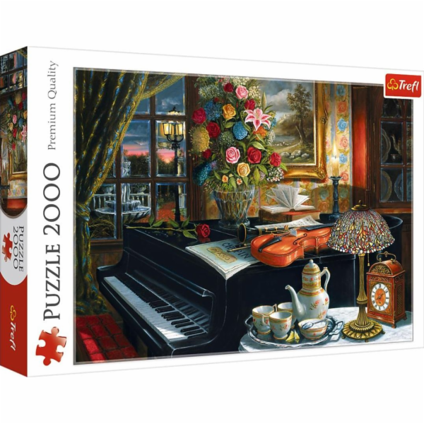 Puzzle 2000 kusů Hudební zvuky