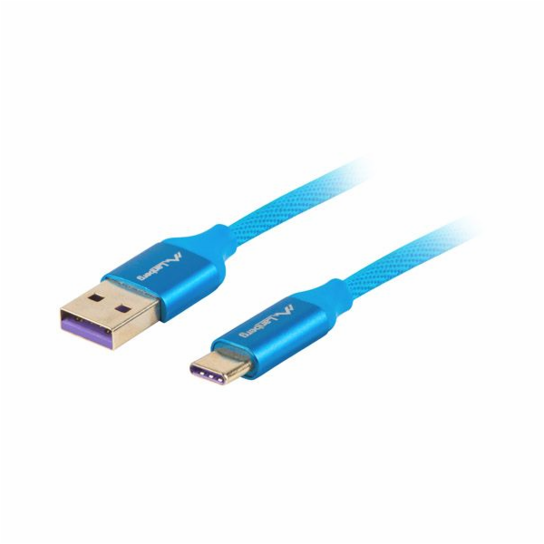 Lanberg CA-USBO-21CU-0010-BL USB-C (M) na USB-A (M), 1m, ...