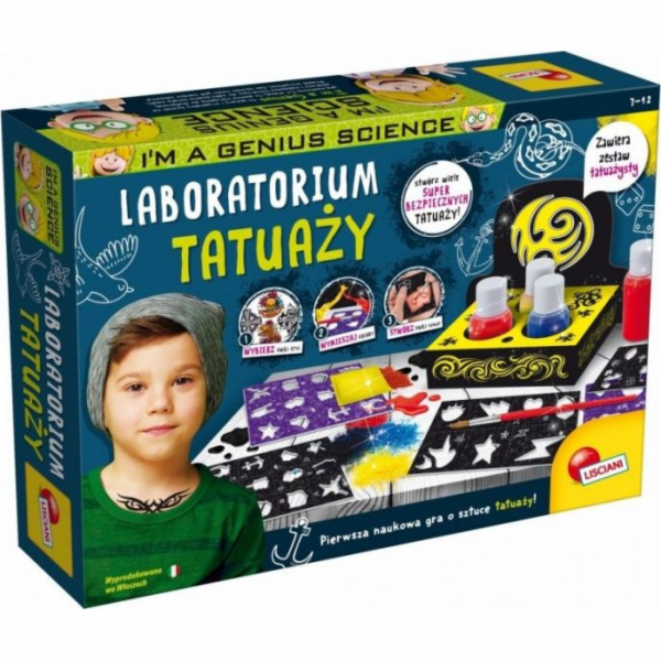 Im A Genius Science Kit Tattoo Lab