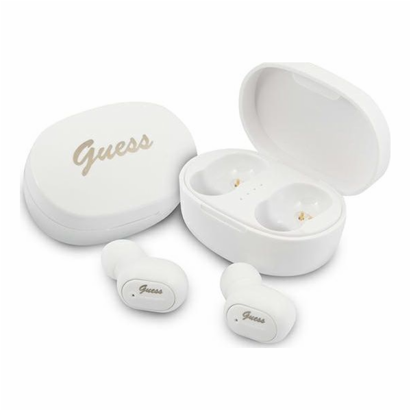 Sluchátka Guess GUTWST30WH TWS