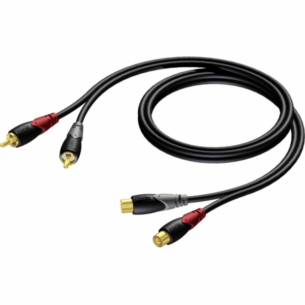 Kabel 2x RCA / CINCH Samec - 2x RCA / CINCH Samec 1,5m