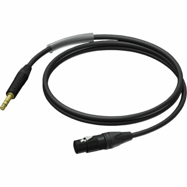 XLR kabel samice - Samec Stereo Ultraflex Jack 1,5m
